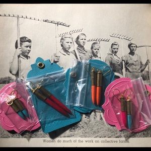 22 Brass Western Gypsy Earrings